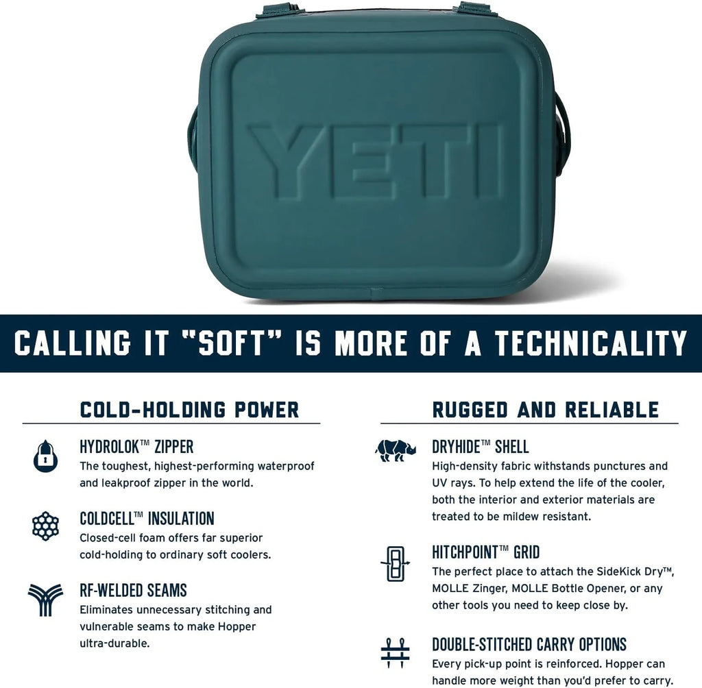 12-Can Portable Soft Cooler, Insulated Waterproof Cooler Bag with Adjustable Shoulder Strap, Compact Leak-Resistant Design for Camping, Hiking, Travel and Outdoor Activities
