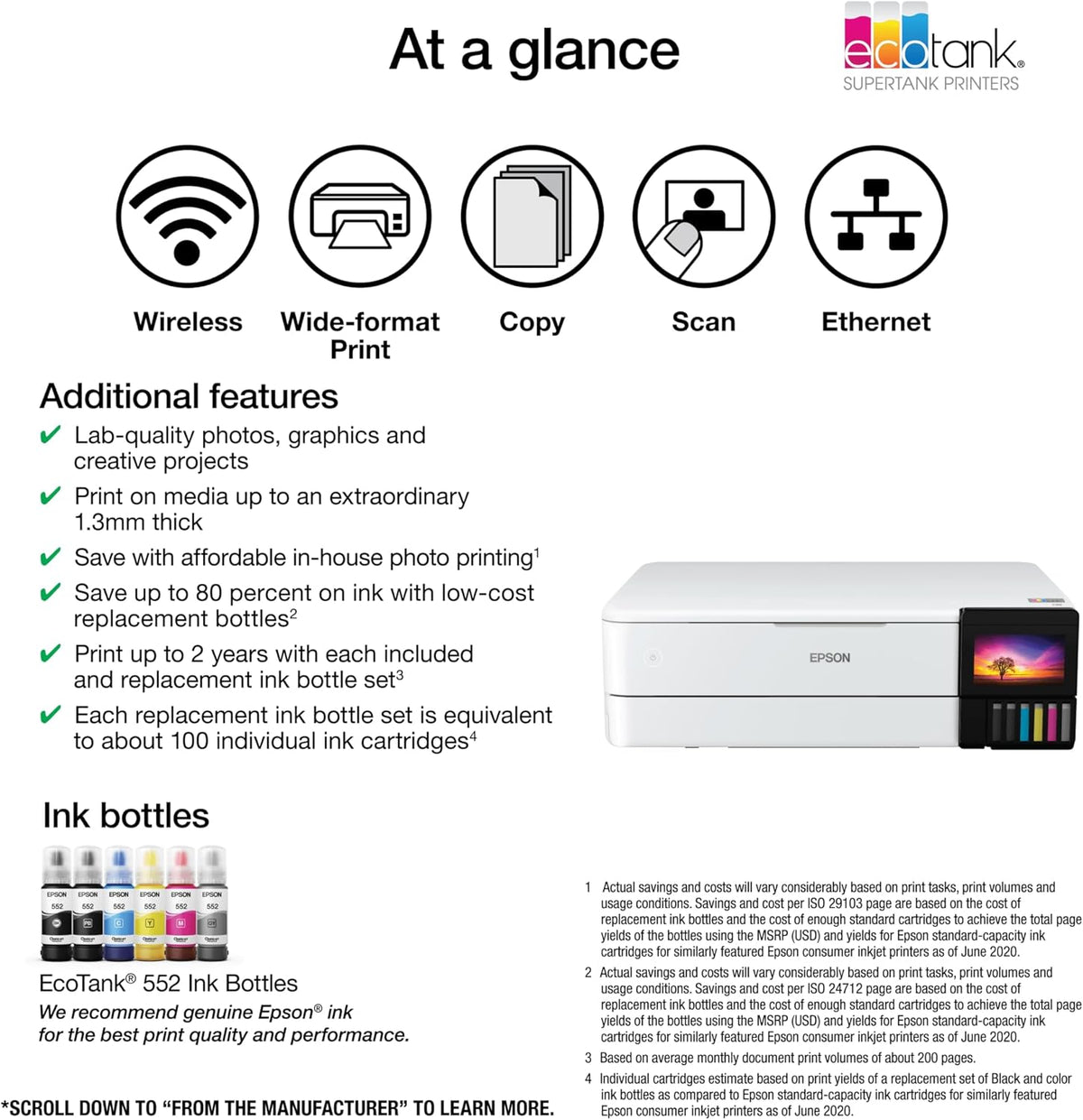 Wireless Wide-Format All-in-One Printer