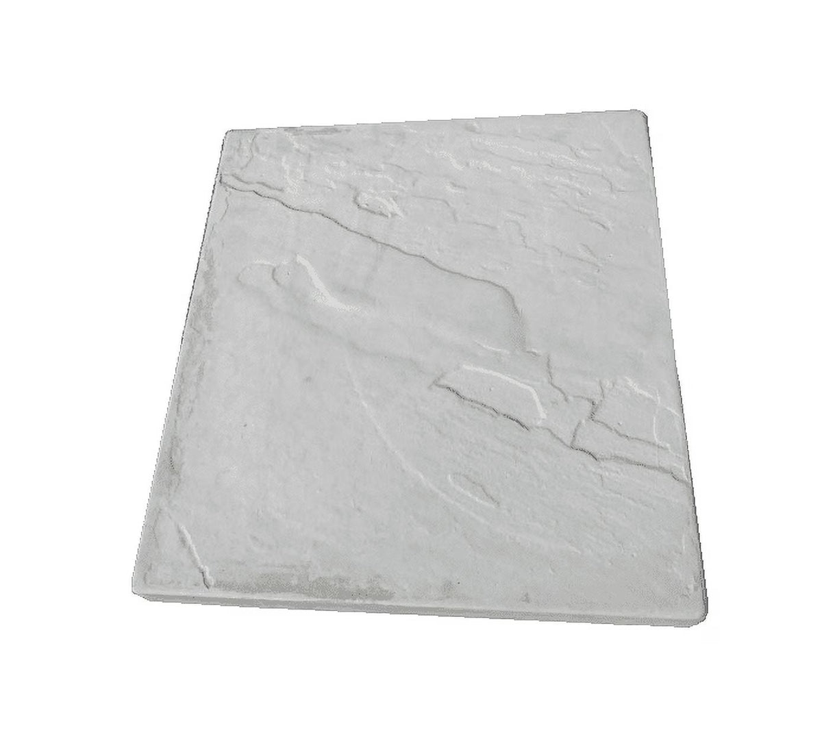 NuCast Precast Concrete Patio Stone - Slate (soft-wave) Texture - 2" x 24" x 24" - QTY OF 1