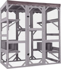Large Walk-In Outdoor Cat Enclosure