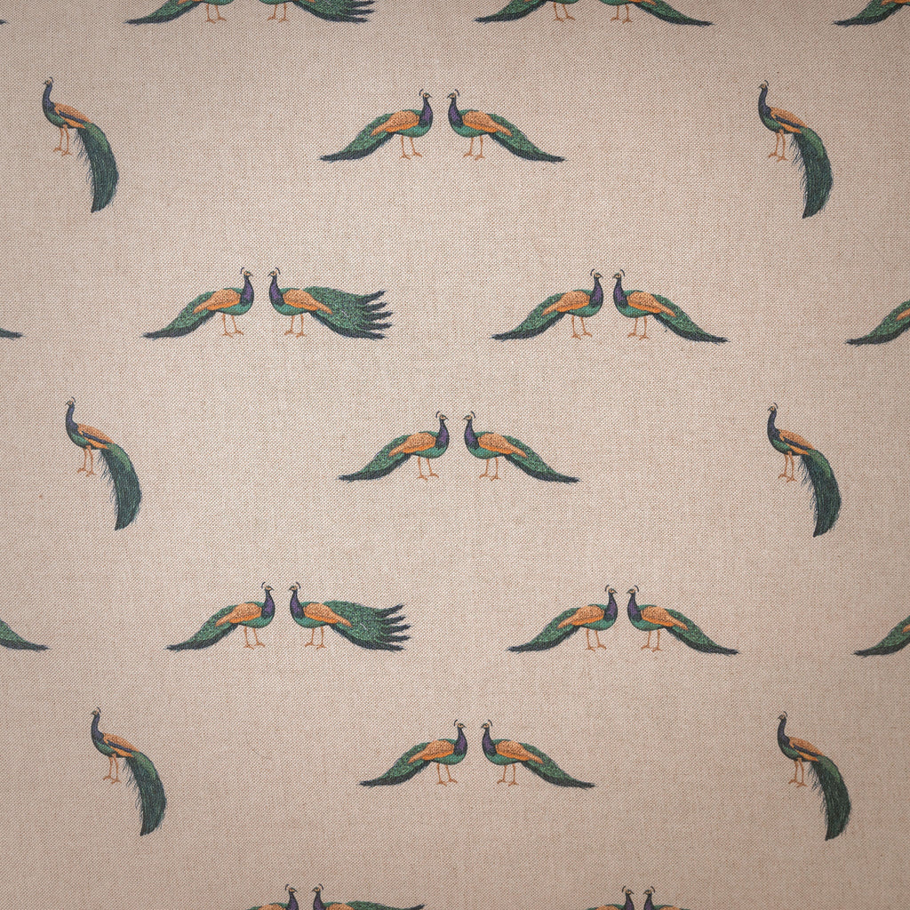 Dog Cushion in Woodland Peacock