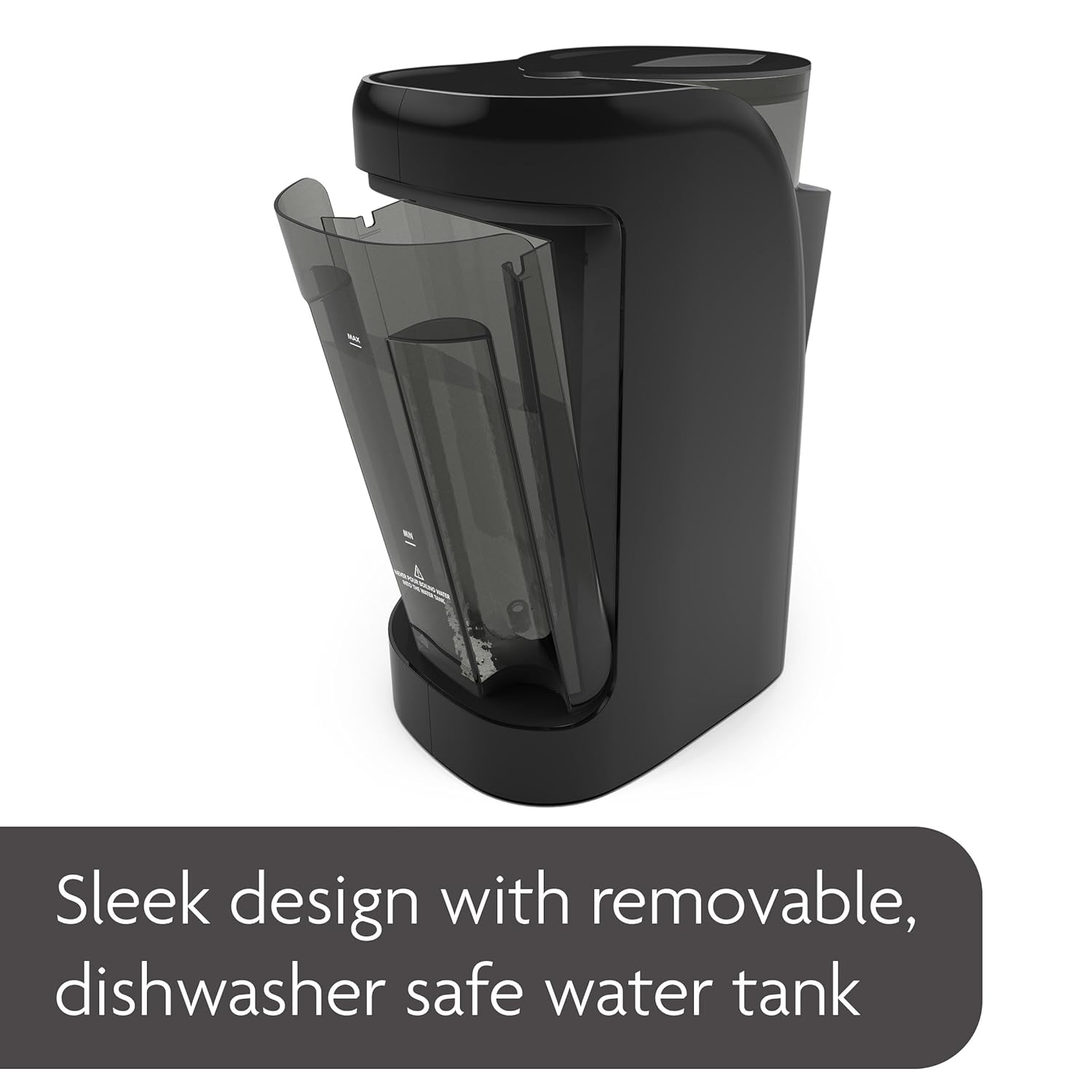 WiFi-Enabled Baby Formula Dispenser, Black