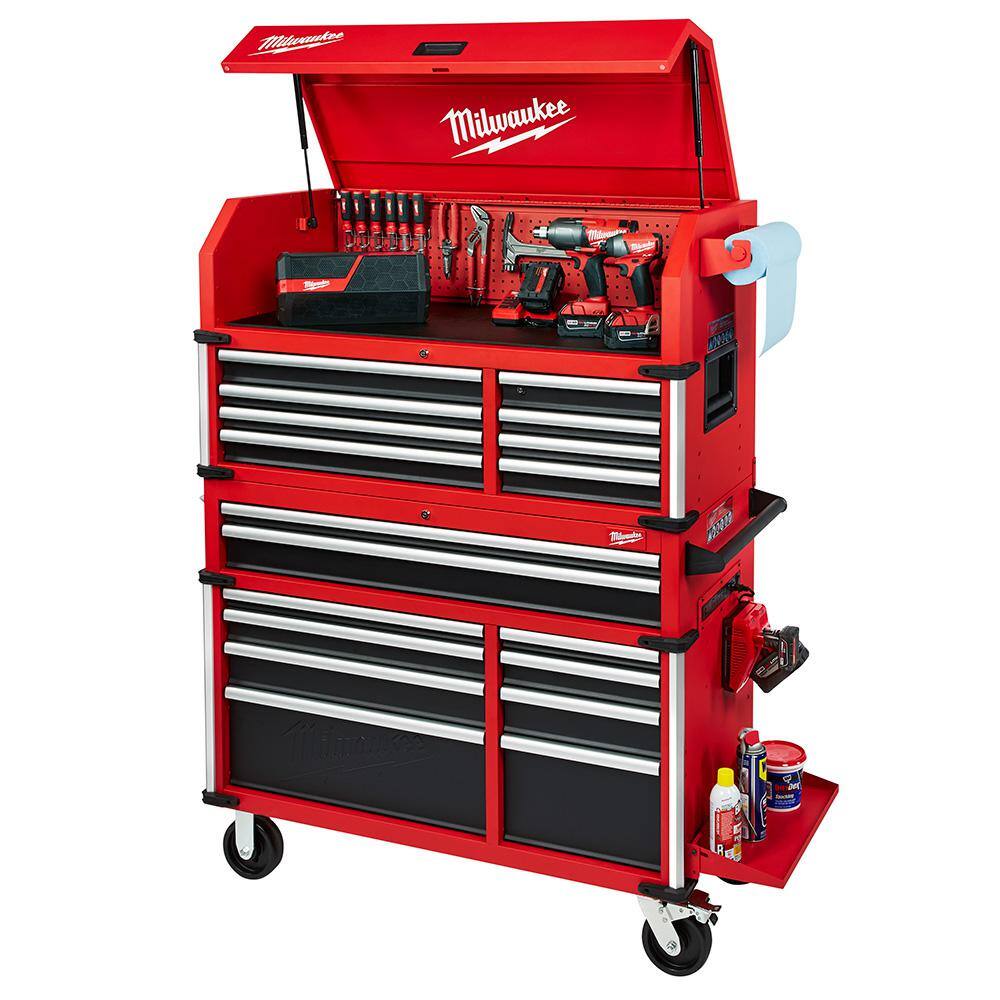 46-Inch High-Capacity 18-Drawer Tool Chest and Cabinet Combo
