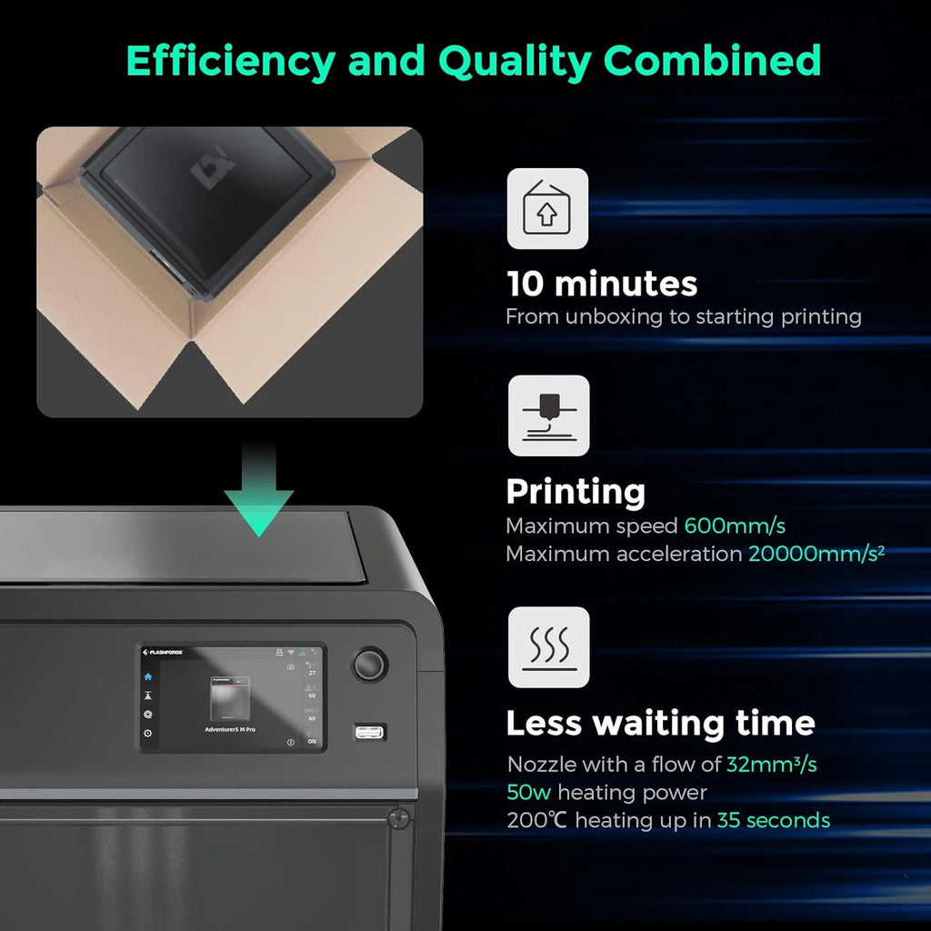3D Printer with Fully Automatic Bed Leveling