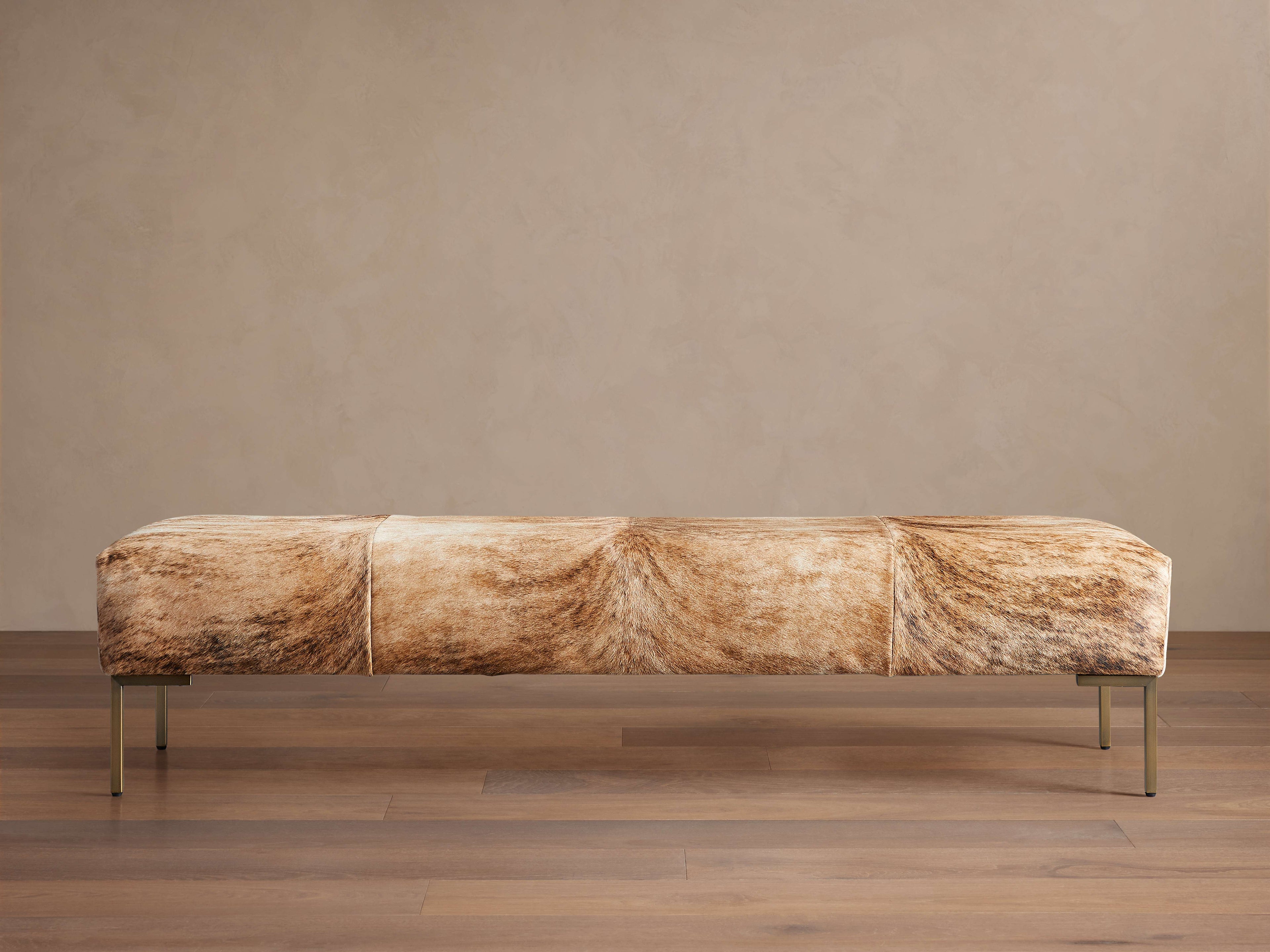 Tilton Hair on Hide Bench
