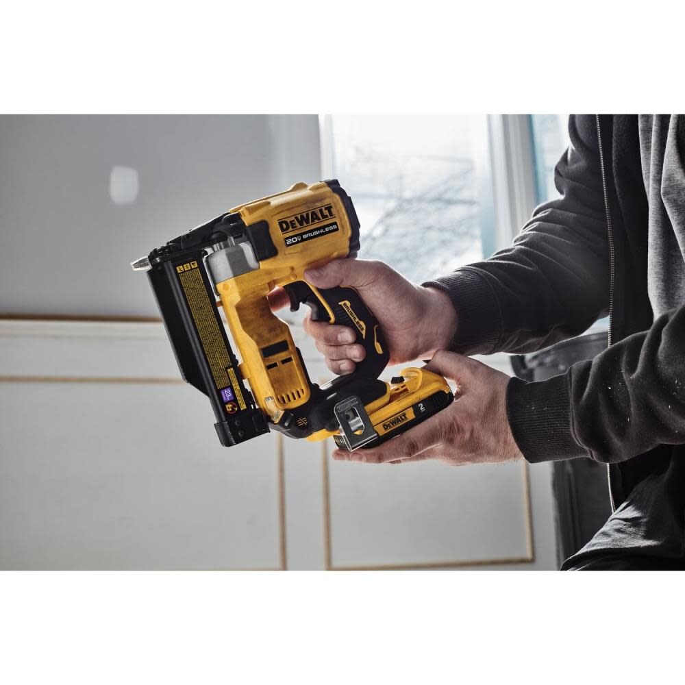 20V 23-Gauge Cordless Pin Nailer Kit