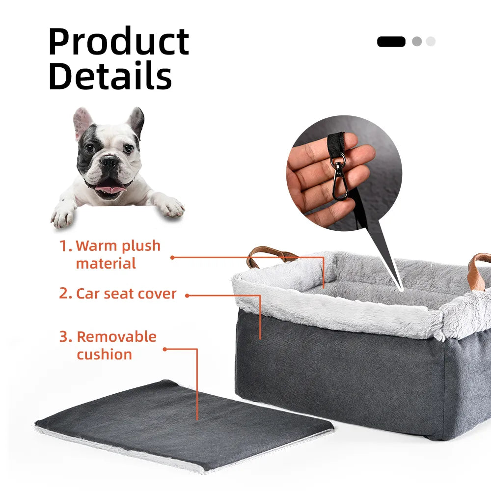 Dog Car Beds Booster Seat Bed