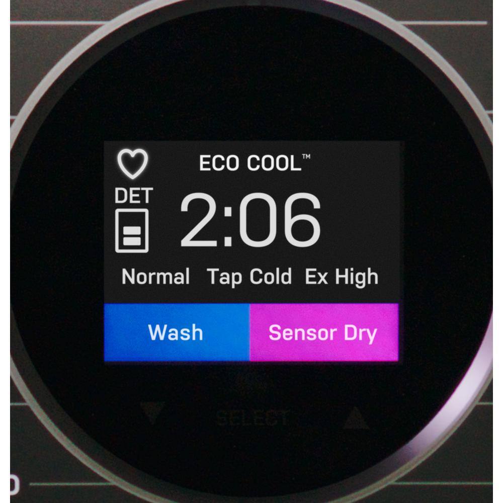 4.8 Cu. Ft. Ventless Washer Dryer Combo with Heat Pump Technology, Carbon Graphite