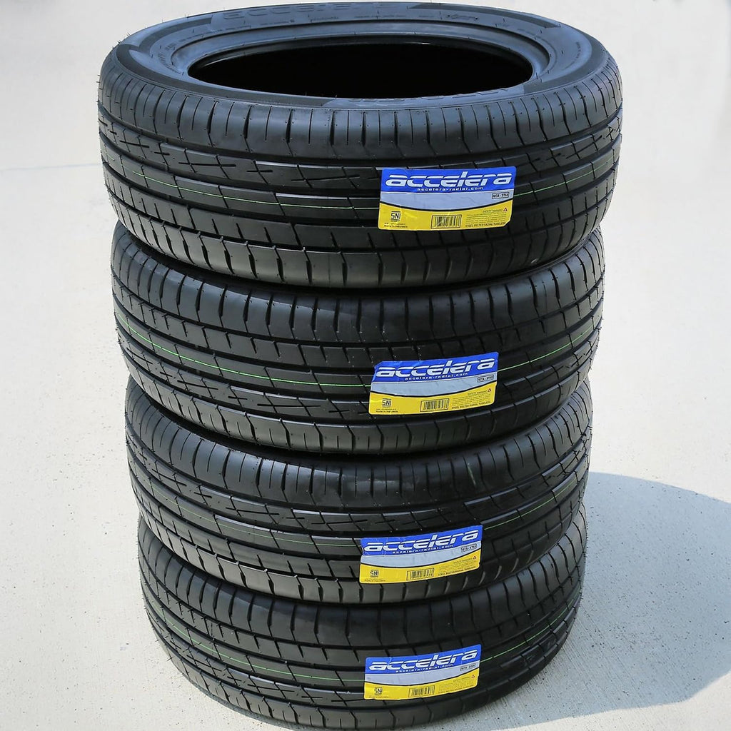 Set of 4 (FOUR) Iota ST68 All Season Truck/SUV Performance Radial Tires 255/65R18 255/65/18 255/65 18 111H Load Range SL 4 Ply BSW Black Side Wall UTQG 400AA