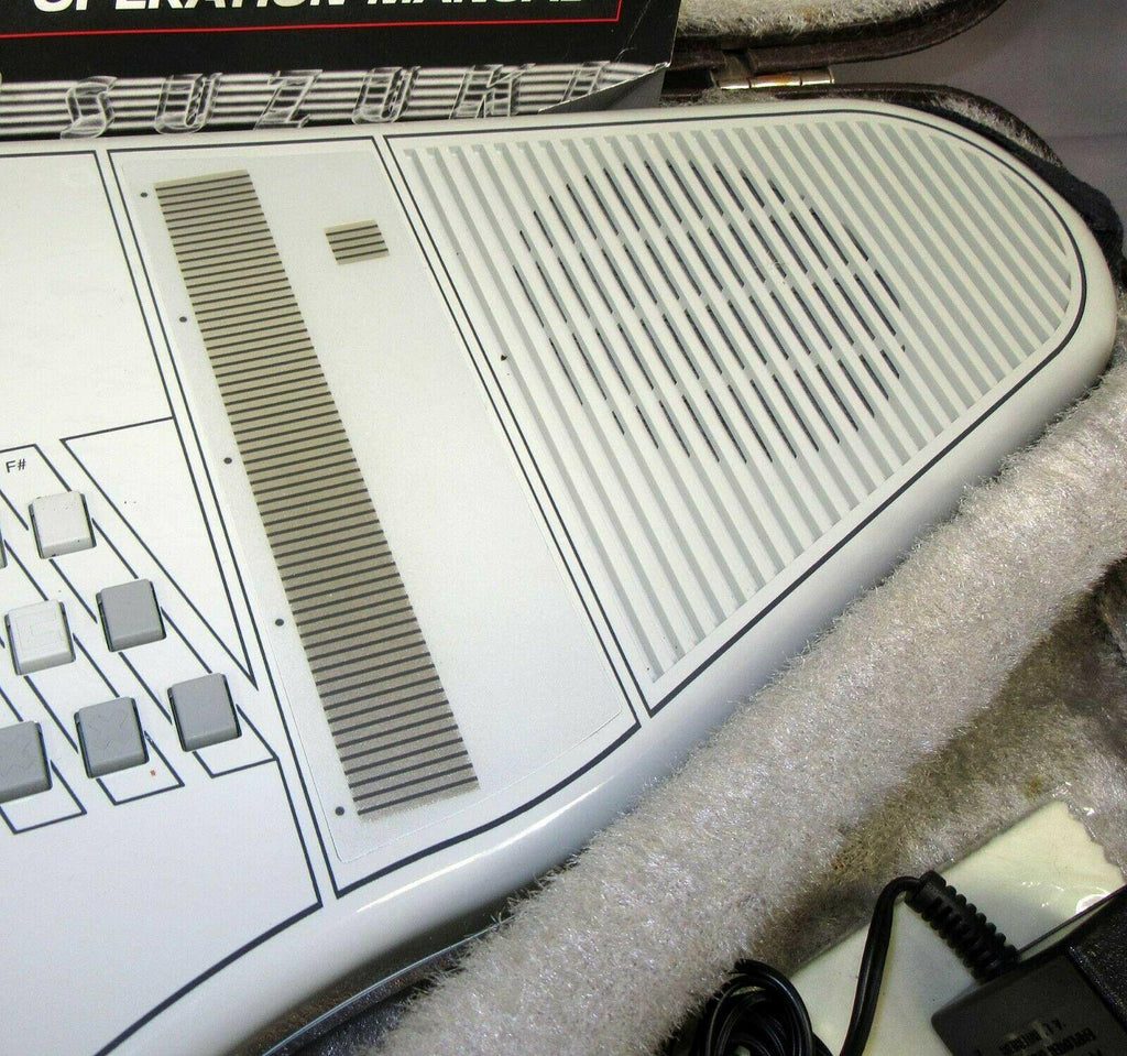 Electronic Musical Instrument System with Hard Case, Power Supply and Manual, Tested and Working