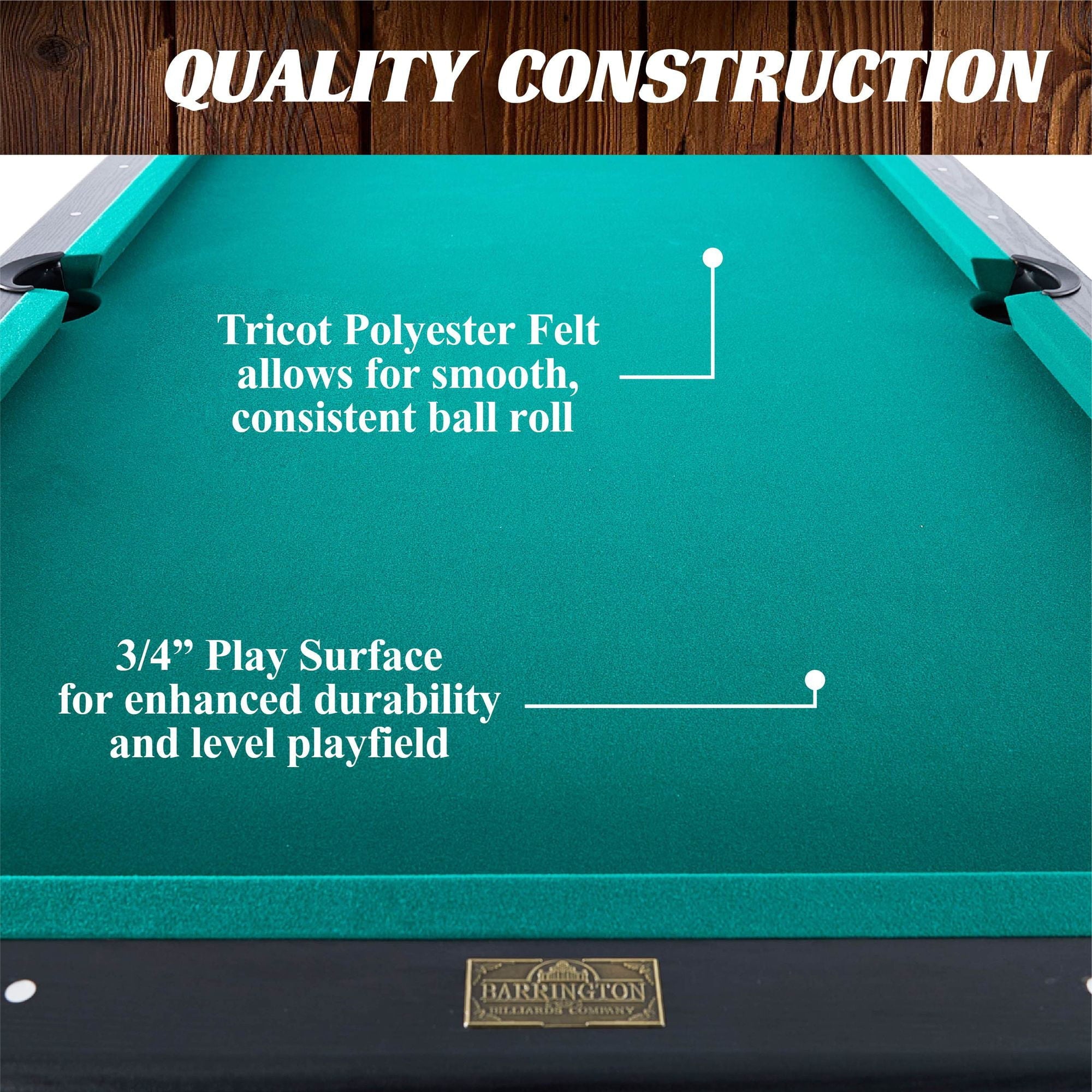84-Inch Arcade Pool Table with Bonus Dartboard Set, Green