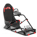 Foldable Racing Simulator Cockpit with Adjustable Racing Seat