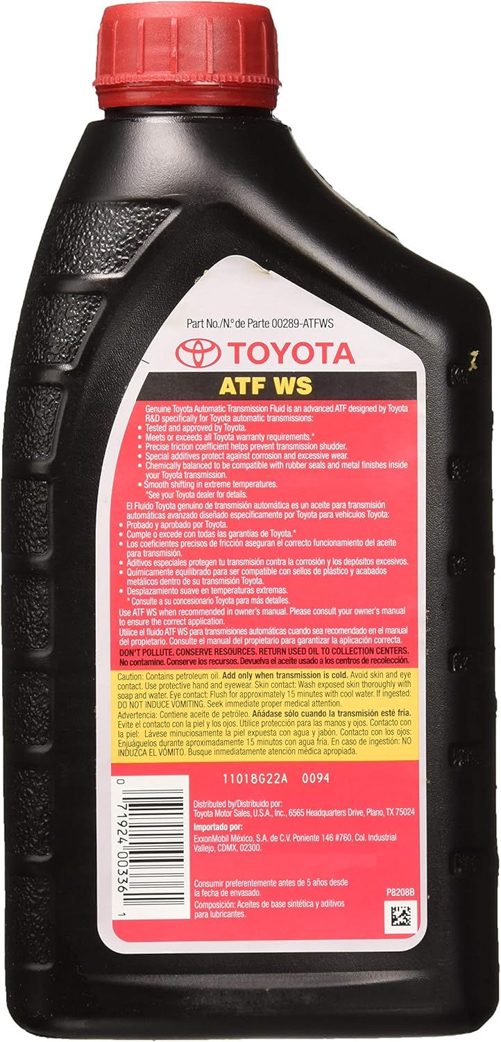 Automatic Transmission Fluid, 6-Pack, 192 Ounces, Universal Fit