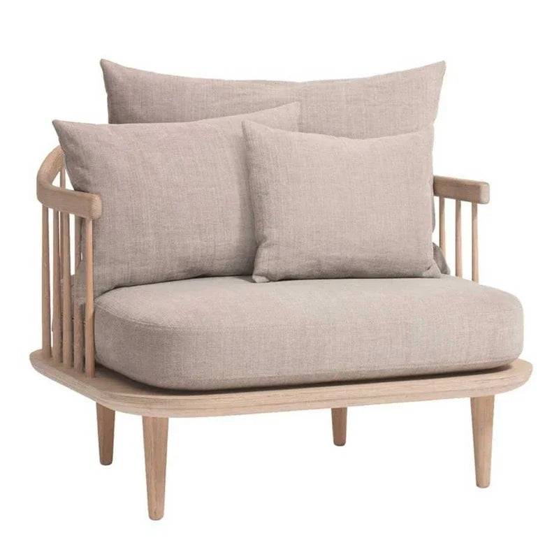 Fly Sofa Fabric Solid Wood