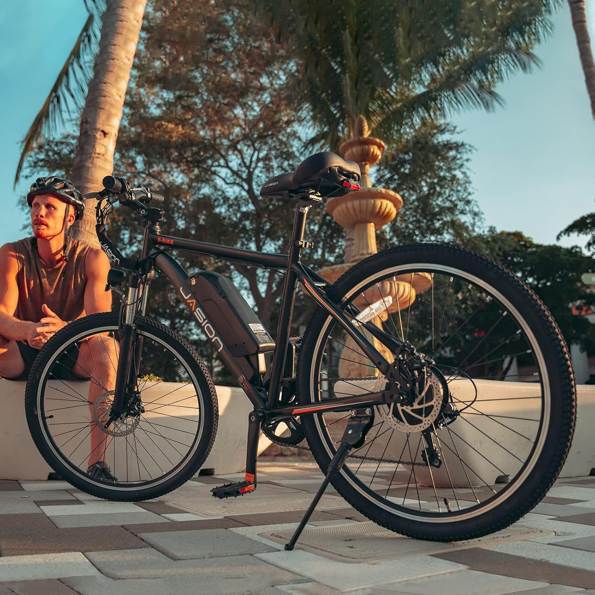 500W Electric Bike, 40-Mile Range, 20 MPH Top Speed