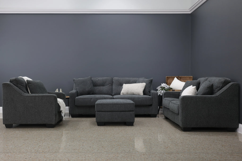 Victoria Queen Sofa Sleeper Dark Grey