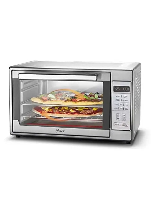 Extra-Large 10-in-1 Air Fryer Oven, Fits 2 Large Pizzas, Stainless Steel