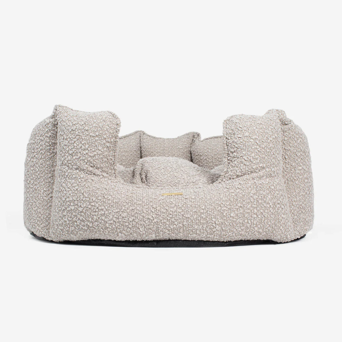 High Wall Bed For Dogs in Bouclé