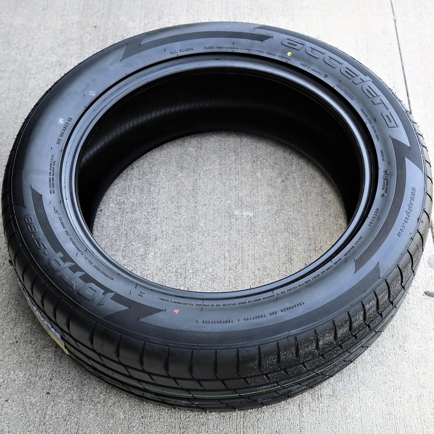 Set of 4 (FOUR) Iota ST68 All Season Truck/SUV Performance Radial Tires 255/65R18 255/65/18 255/65 18 111H Load Range SL 4 Ply BSW Black Side Wall UTQG 400AA