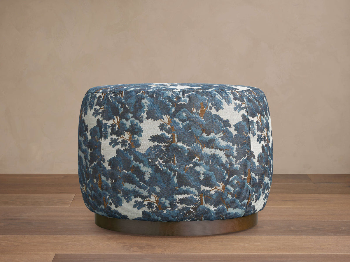 Ryles Plinth Ottoman in Oaks Pacific