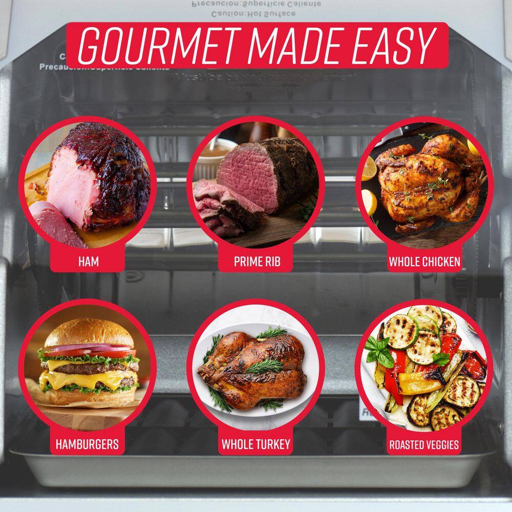 Digital Countertop Rotisserie Oven