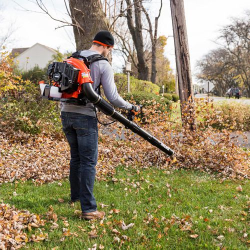 58.2cc Gas Backpack Leaf Blower, 216 MPH, 517 CFM, 2-Stroke Engine