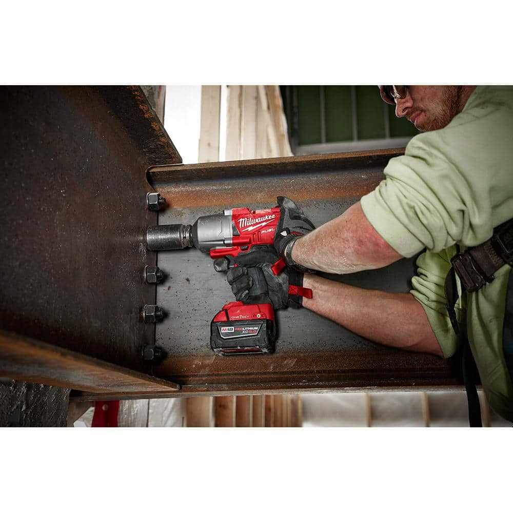18V Brushless Cordless 3/4-Inch Impact Wrench with Friction Ring, Tool Only