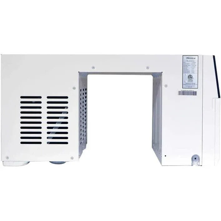 8,000 BTU Hybrid Saddle Window Air Conditioner with WiFi, White