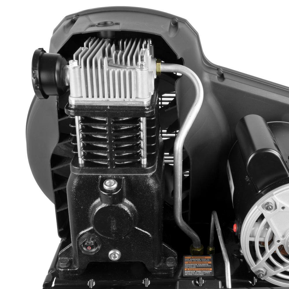 30-Gallon 175 PSI Oil-Lubricated Belt-Drive Portable Vertical Electric Air Compressor