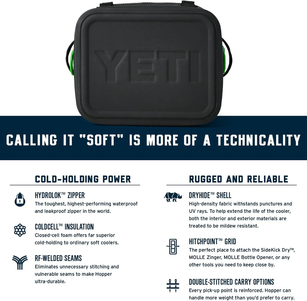 12-Can Portable Soft Cooler, Insulated Waterproof Cooler Bag with Adjustable Shoulder Strap, Compact Leak-Resistant Design for Camping, Hiking, Travel and Outdoor Activities