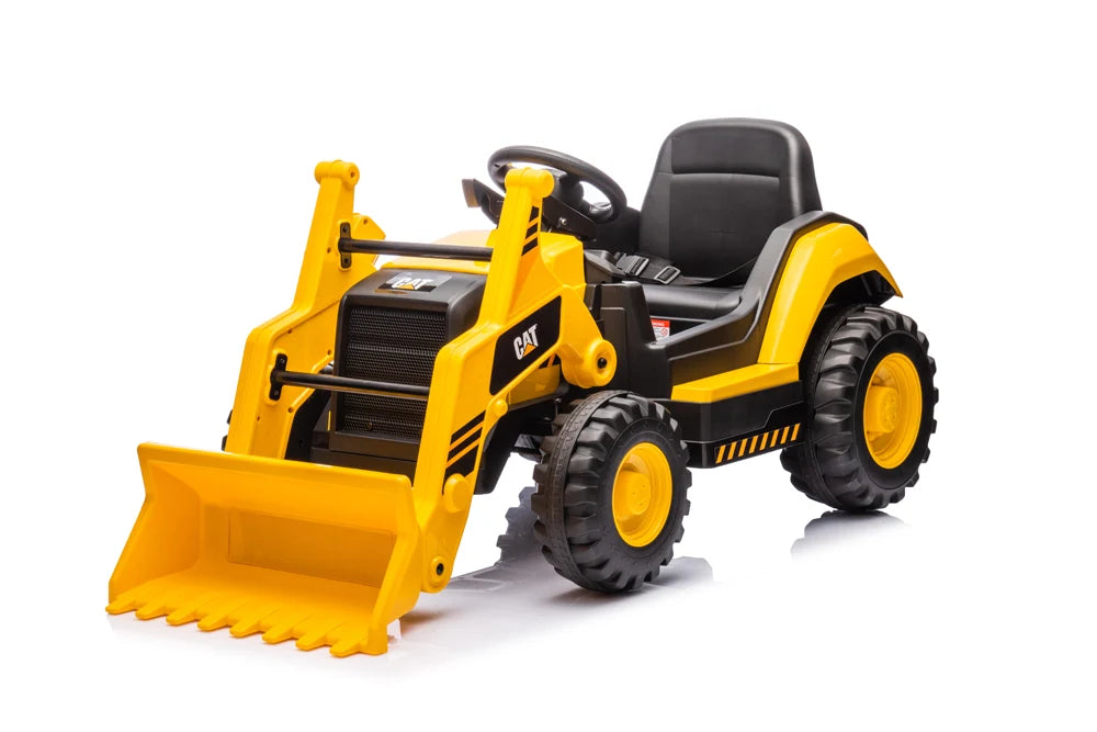 Licensed 12V CAT Loader Kids Ride on Construction Truck With Remote Control