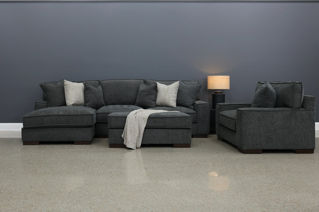 Gembrook LHF Sofa Chaise Dark Grey