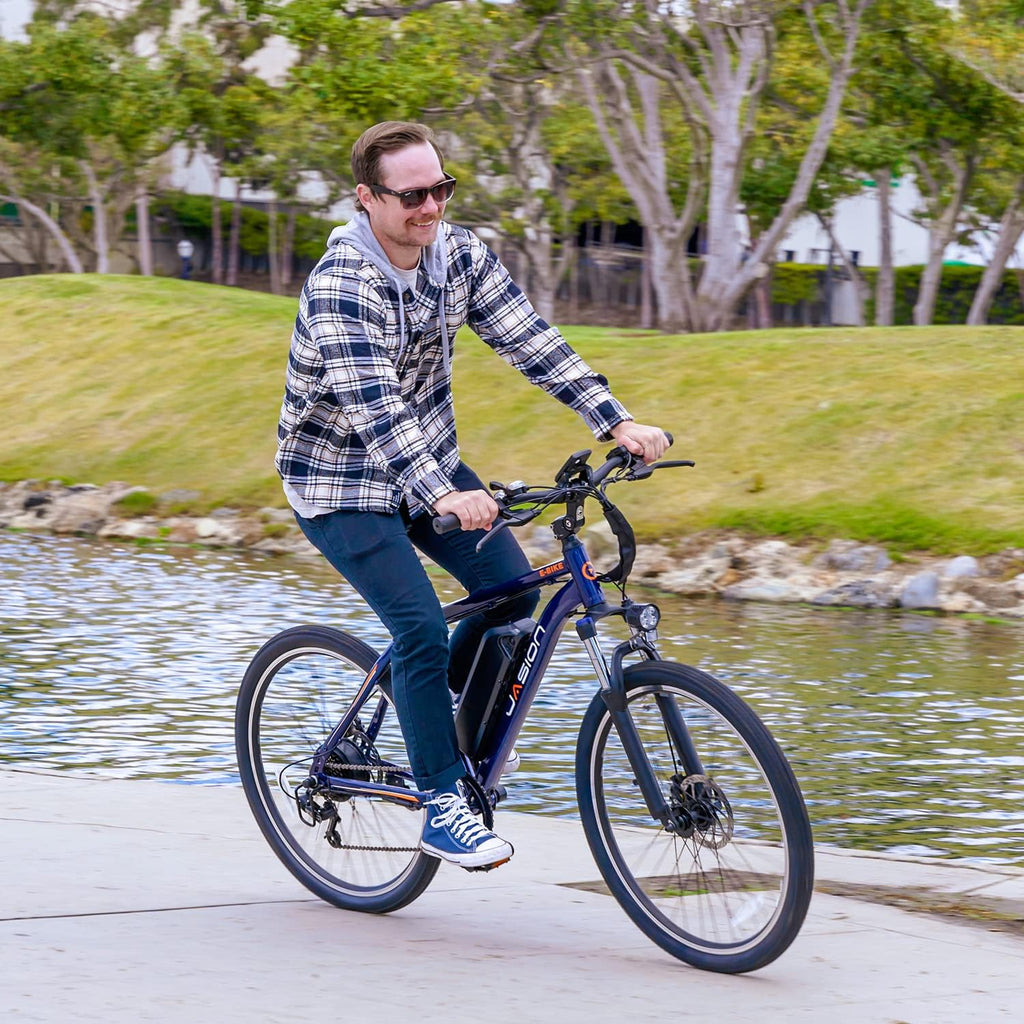 500W Electric Bike, 40-Mile Range, 20 MPH Top Speed