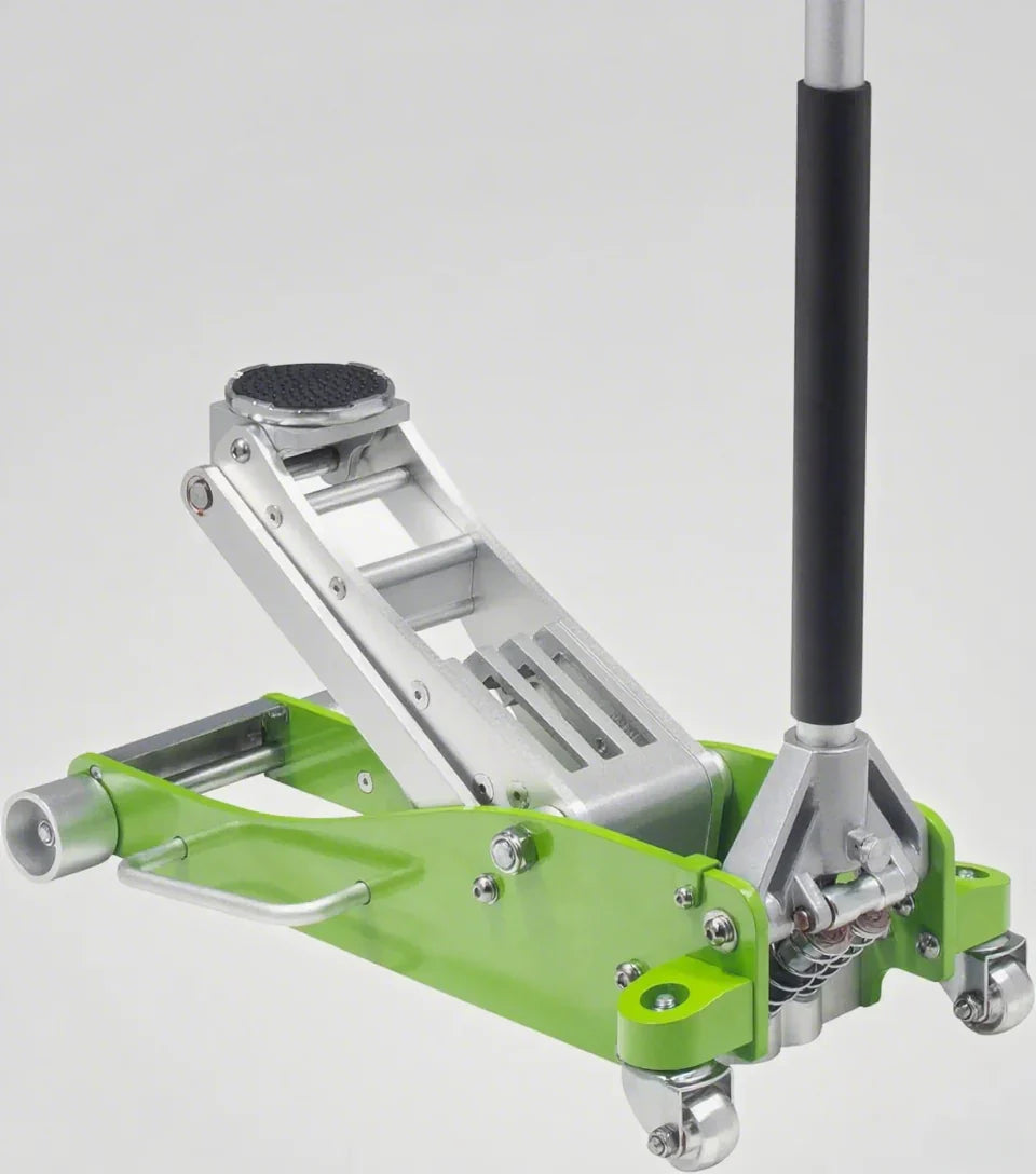 3-Ton Quick-Rise Aluminum Floor Jack with Dual Pump Pistons and Reinforced Lifting Arm
