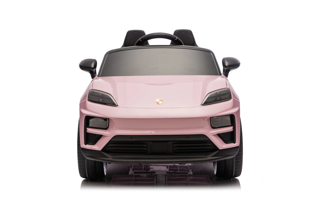 Licensed 24V Porsche Macan Turbo EV Kids Ride On One Seater cars, Rubber Tires, Leather Seat, with RC