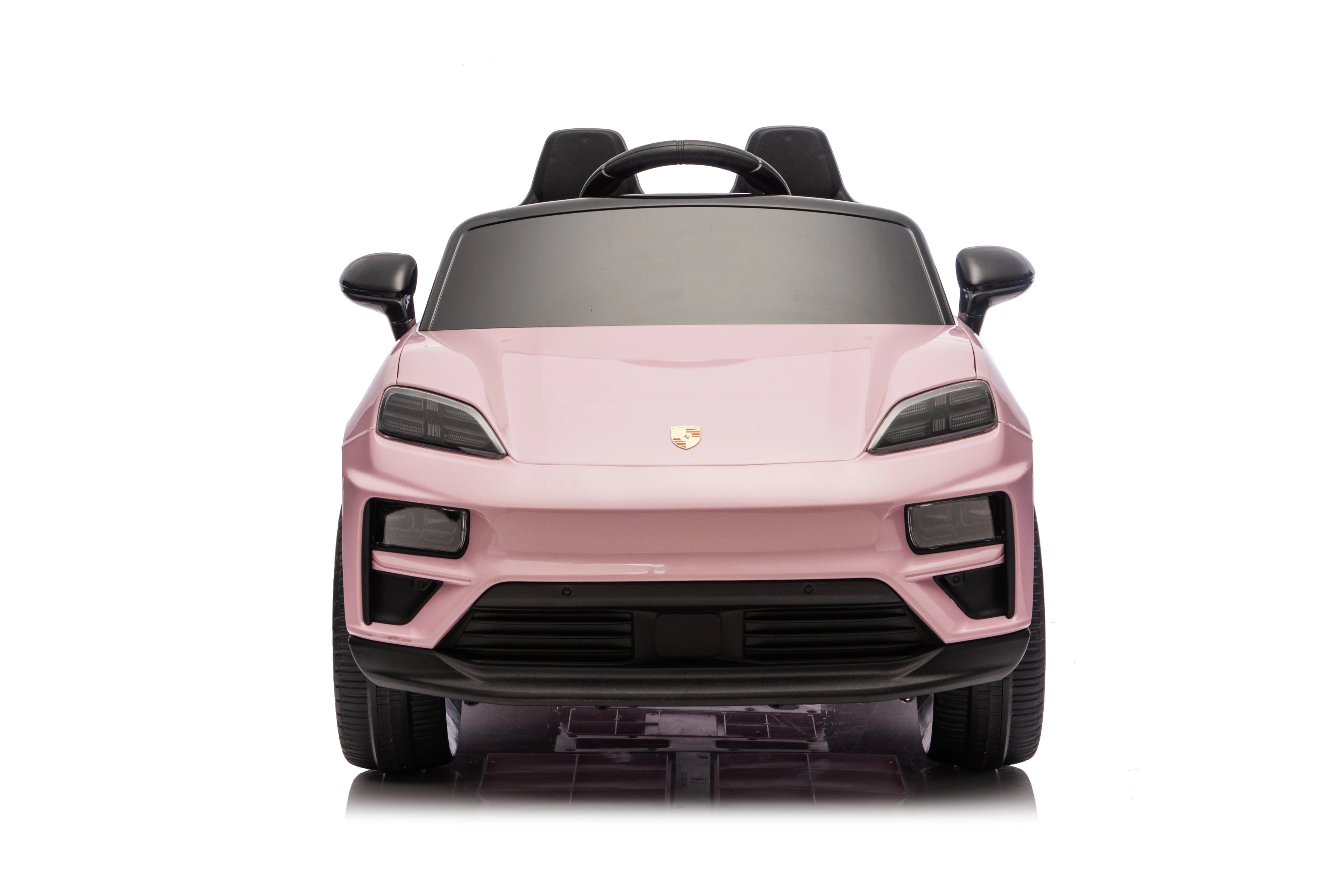 Licensed 24V Porsche Macan Turbo EV Kids Ride On One Seater cars, Rubber Tires, Leather Seat, with RC