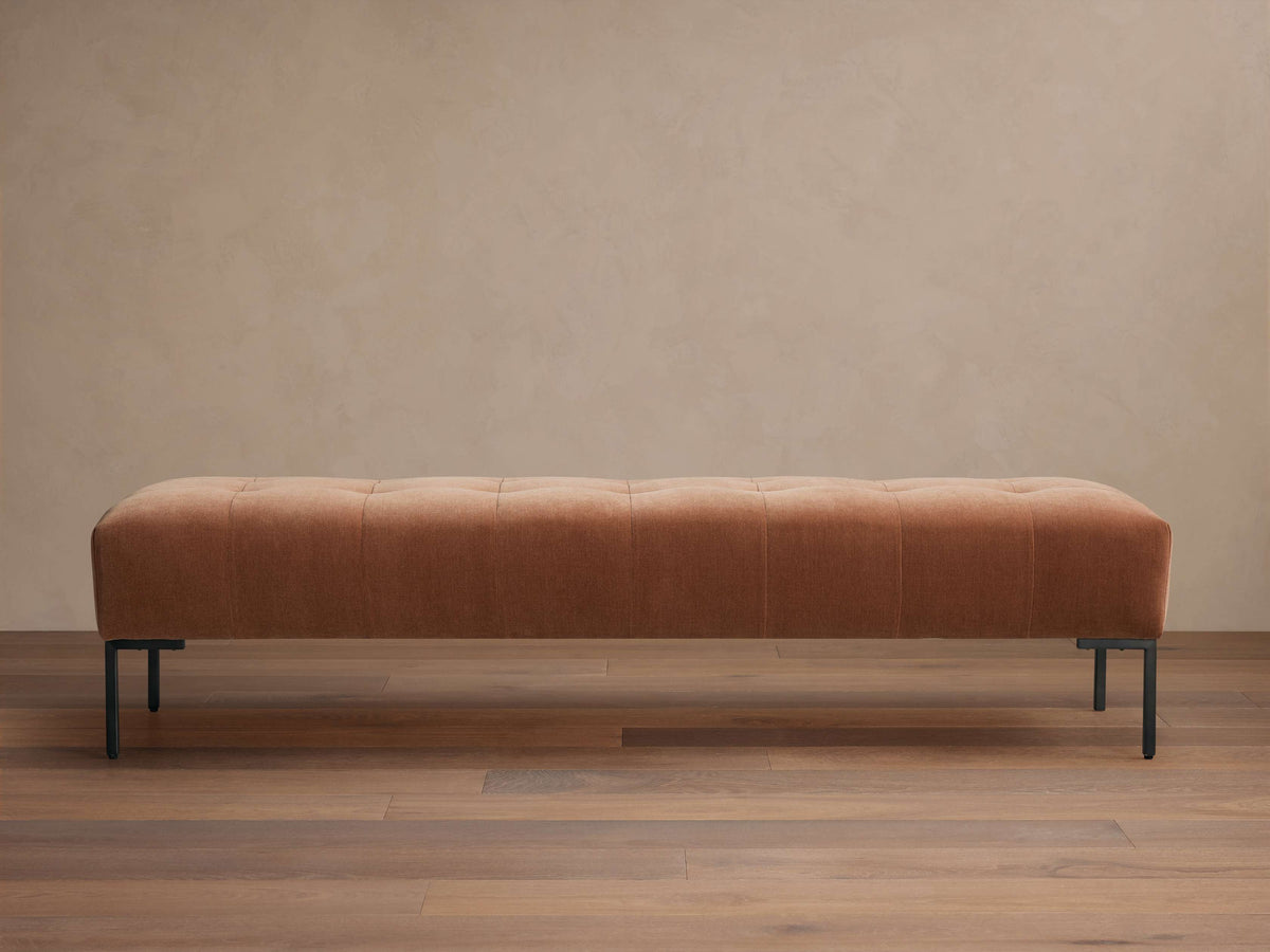 Tilton Tufted Bench