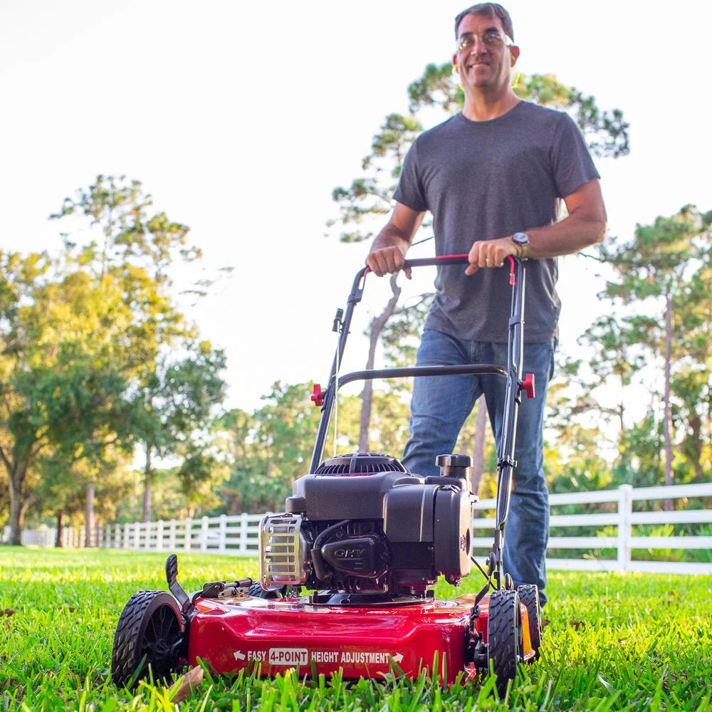 20-Inch 125cc Gas Push Lawn Mower