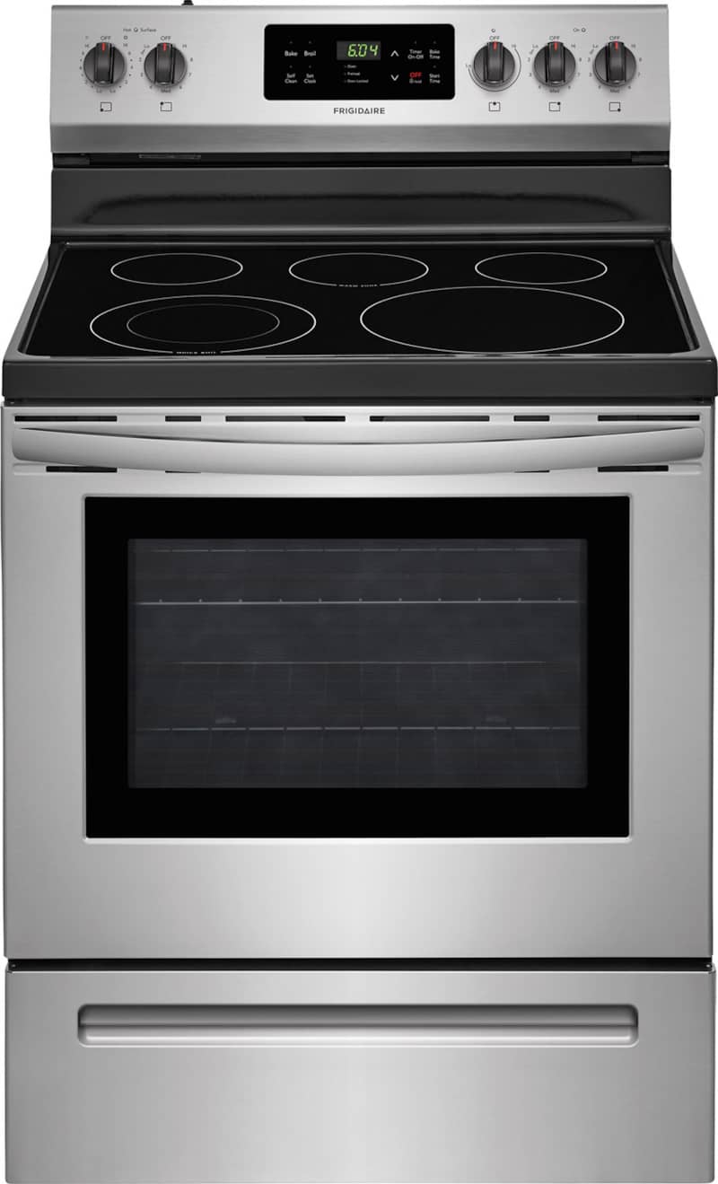 30-Inch Stainless Steel Electric Range