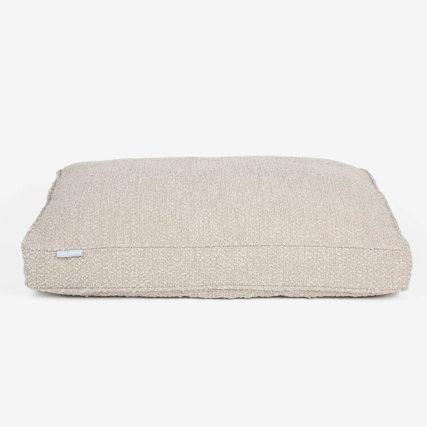 Dog Cushion in Mink Bouclé