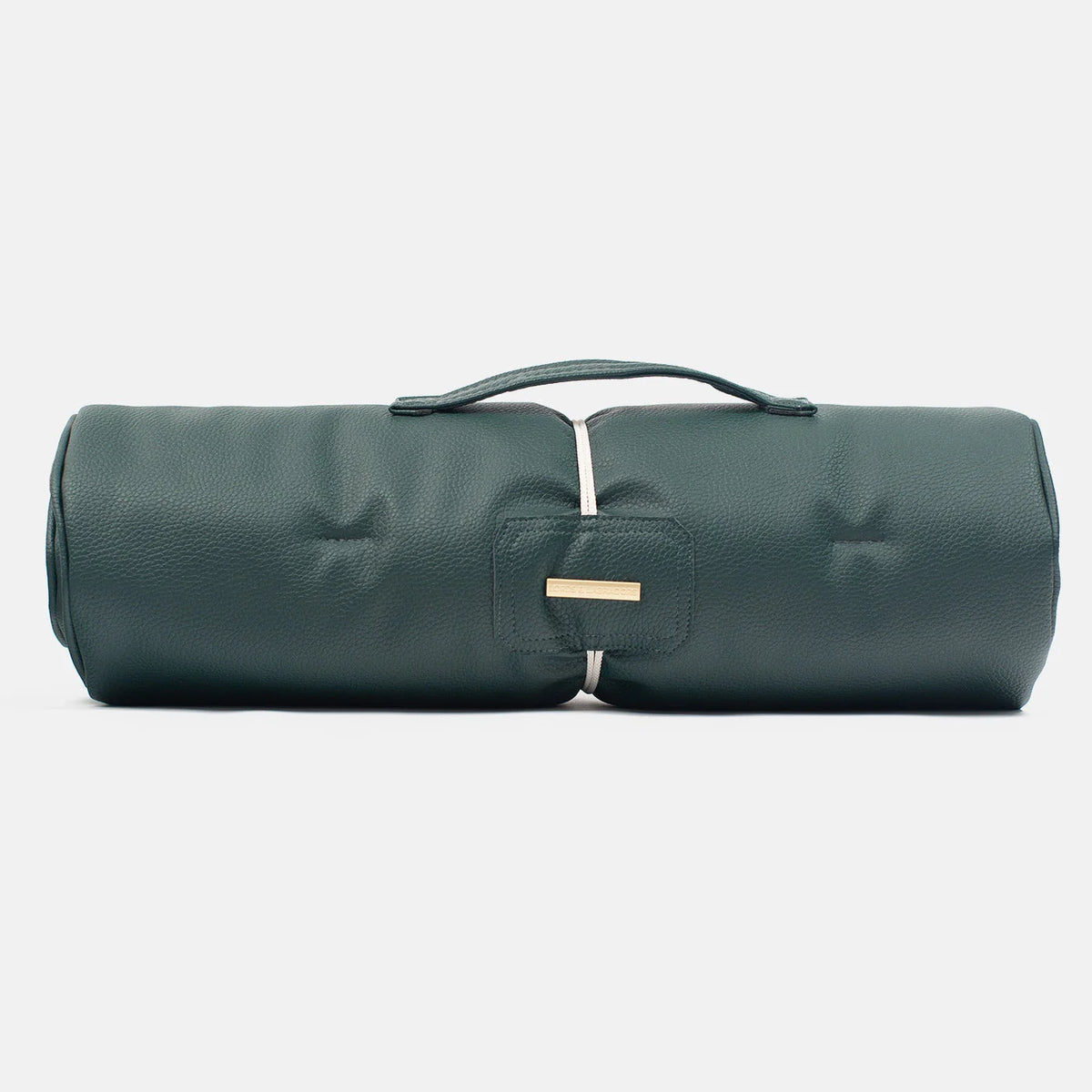 Travel Mat in Forest Rhino Faux Leather Variant 2