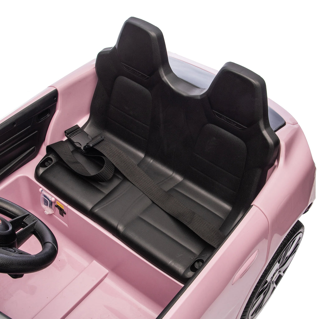 Licensed 24V Porsche Macan Turbo EV Kids Ride On One Seater cars, Rubber Tires, Leather Seat, with RC