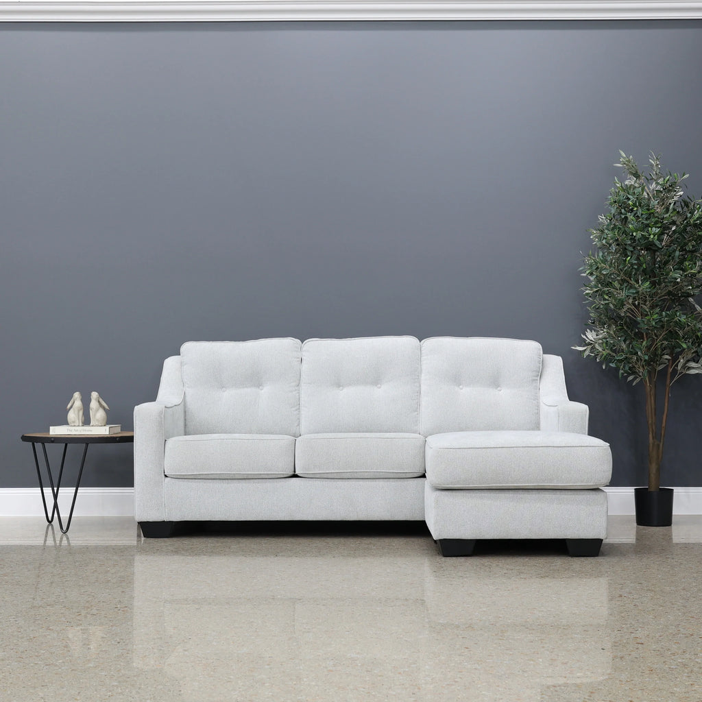 Victoria Sofa Chaise Light Grey