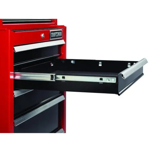 26-Inch 3-Drawer Heavy-Duty Ball-Bearing Middle Tool Chest, Black