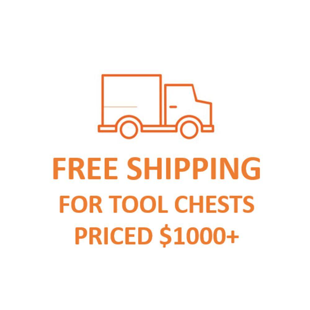 55-Inch 12-Drawer Rolling Tool Cabinet Chest, Blue