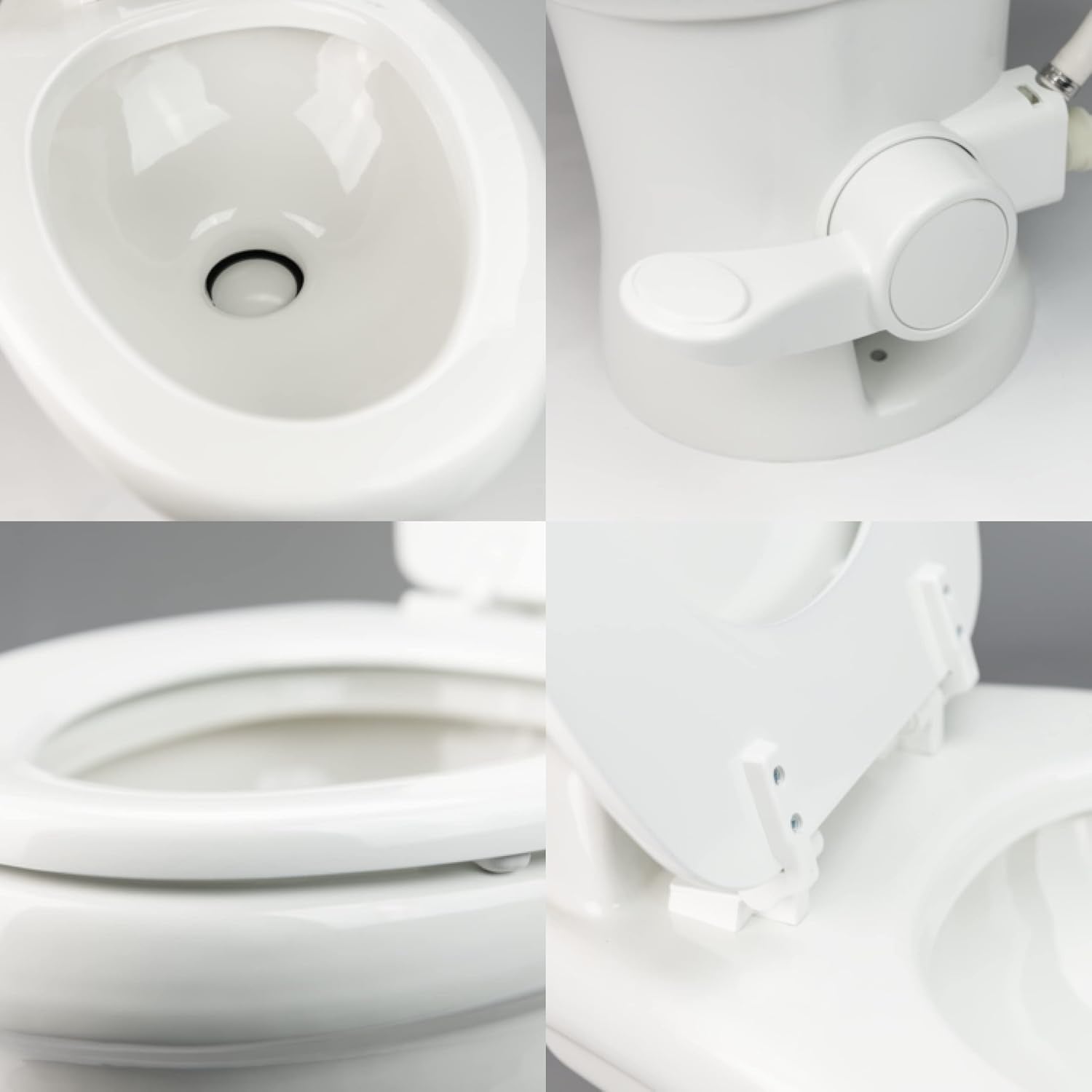 Standard-Height RV Toilet, White