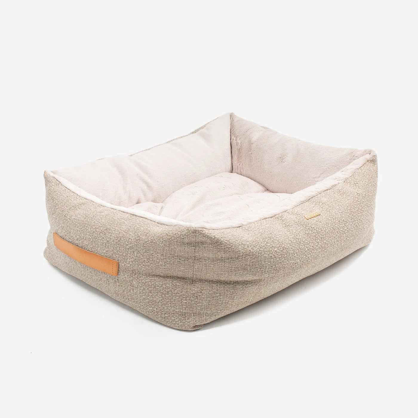 Box Bed in Sandstone