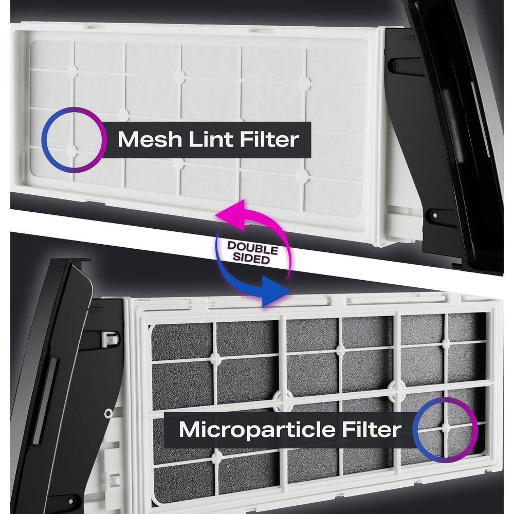 4.8 Cu. Ft. Ventless Washer Dryer Combo with Heat Pump Technology, Carbon Graphite