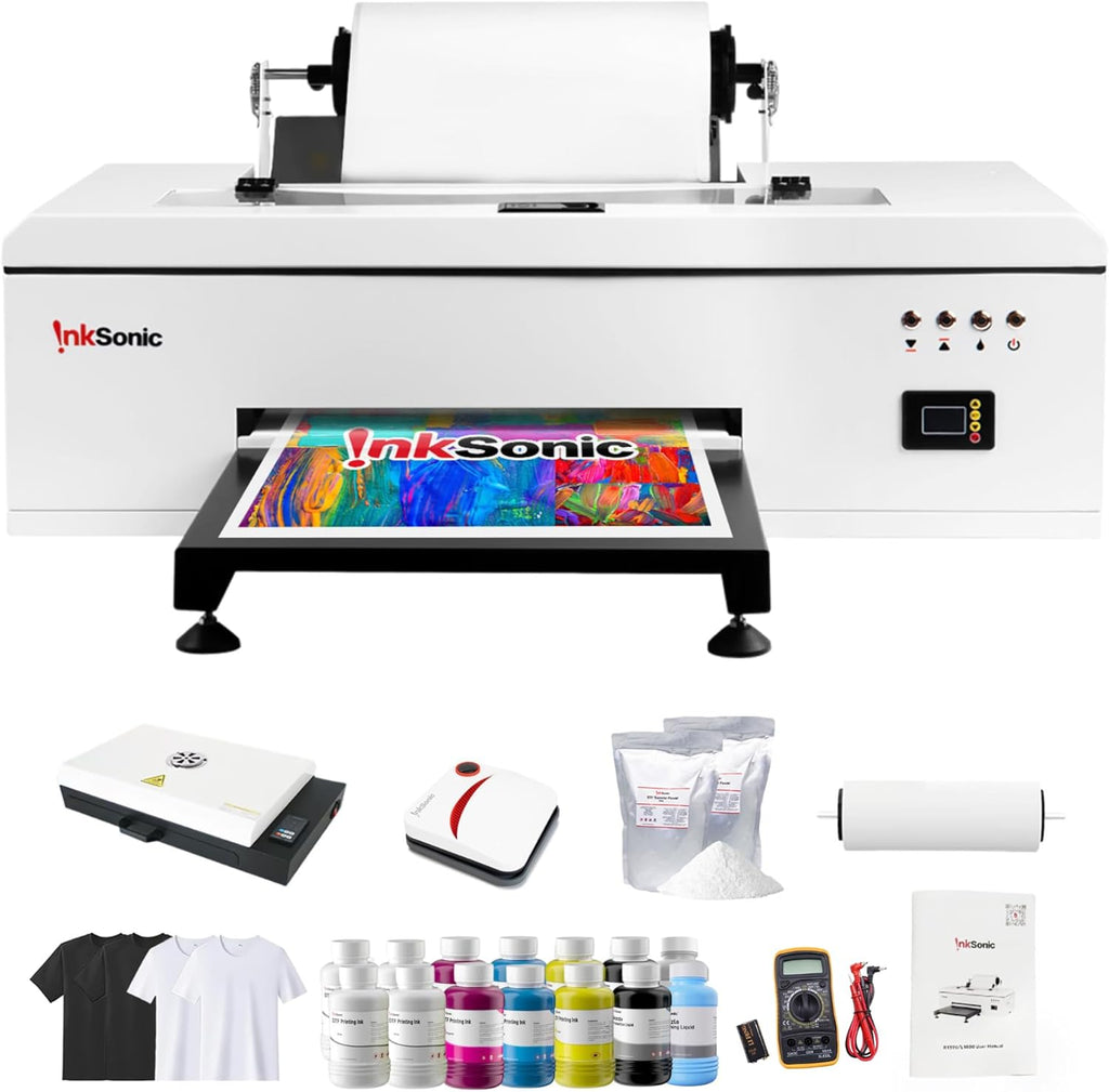 A3 DTF Printer with Curing Oven, T-Shirt Printing Bundle