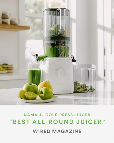 Self-Feeding Cold Press Masticating Juicer with Wide-Mouth Hopper, Easy Cleanup and Assembly